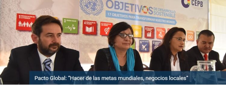 La Confederación de Empresarios Privados de Bolivia sugiere un acuerdo nacional para implementar el Pacto Global y los ODS