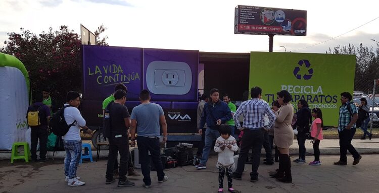 VIVA recicla más de 30 toneladas de residuos eléctricos y electrónicos 
