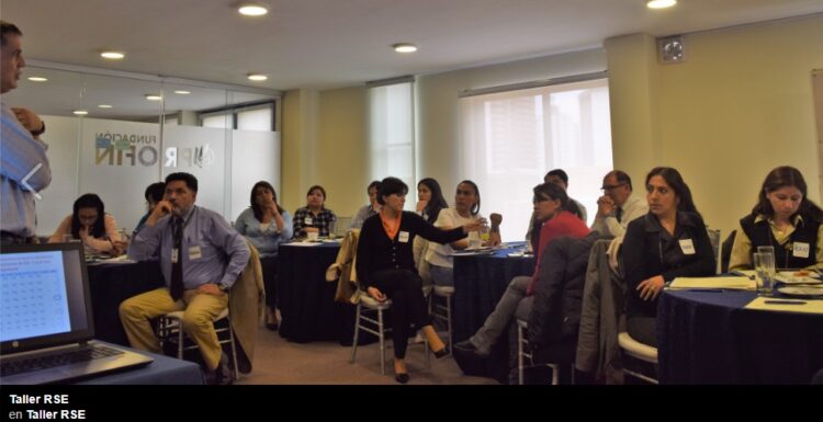 Taller organizado por PROFIN y COBORSE concluye que aún falta profundizar la gestión estratégica de la RSE y la Función Social