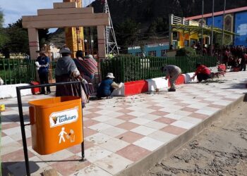 Campaña «Ecolimpieza» de Banco Ecofuturo logró recolectar más de 12.000 kilogramos de basura en Escoma- La Paz