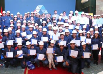 CRE, en alianza con Itacamba gradúa la segunda promoción de albañiles