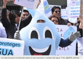 Los  jóvenes se movilizan para concienciar sobre el uso racional del agua