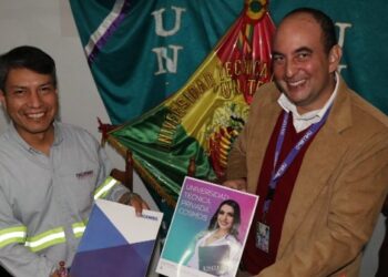 Estudiantes de la Universidad Técnica Privada Cosmos de Puerto Quijarro podrán hacer pasantías en Itacamba Cemento  