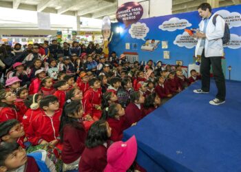 Más de 7.900 infantes visitaron el  espacio de ahorro de Banco BISA