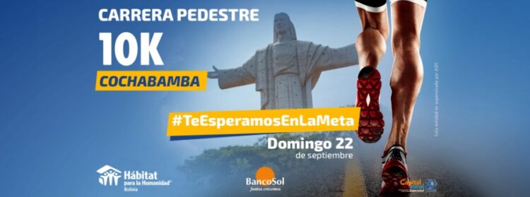 La 10K de BancoSol se correrá por primera vez por las calles de Cochabamba
