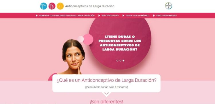 www.yoplaneomifuturo.com.bo brinda información sobre anticonceptivos de larga duración