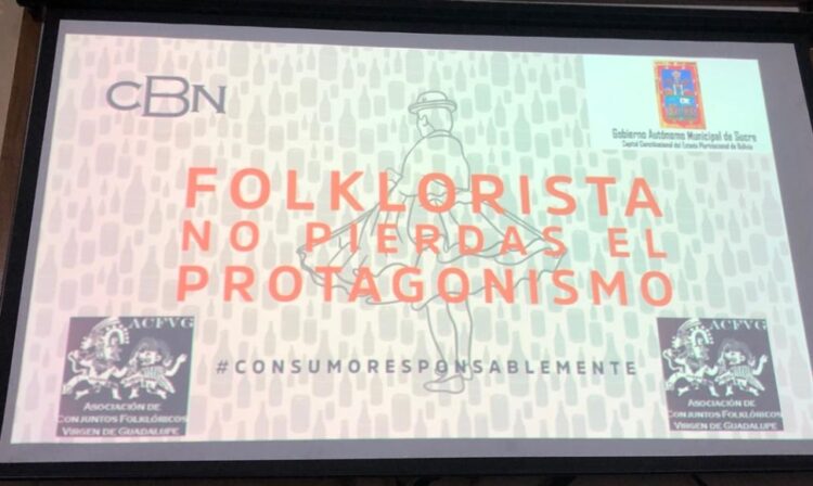CBN y el municipio de Sucre capacitan a danzarines de la Entrada Folklórica Virgen de Guadalupe 2019, en consumo responsable