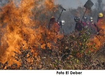 Expertos de EEUU alertan que la Chiquitania es afectada por un incendio de sexta generación