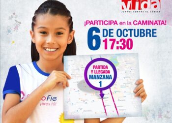 “Caminando por la Vida”, este 6 de octubre en Santa Cruz, será un encuentro familiar y solidario a favor de la niñez con cáncer