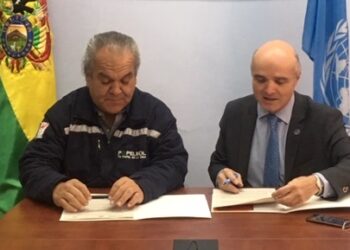 ONU Bolivia y Papelbol firman convenio para el cuidado del medio ambiente en el marco de los ODS