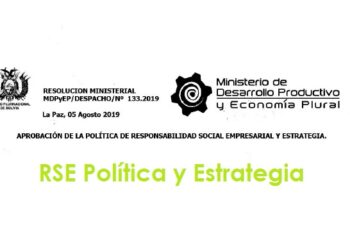 El Ministerio de Desarrollo Productivo, mediante Resolución Ministerial, aprobó la Política y Estrategia de RSE para el sector manufacturero