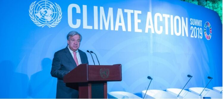 Antonio Guterres: La lucha contra el Cambio Climático, un movimiento imparable