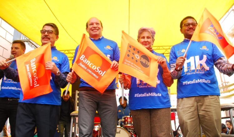 La décima versión de El Alto 11K de BancoSol, se correrá en alianza con el UNFPA-Fondo de Población de Naciones Unidas