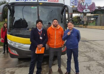 Banco Ecofuturo capacita a la población en buses interdepartamentales