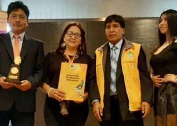 Banco PYME EcoFuturo recibe estatuilla «El Alto Premia 2019» por su contribución a proteger el medio ambiente