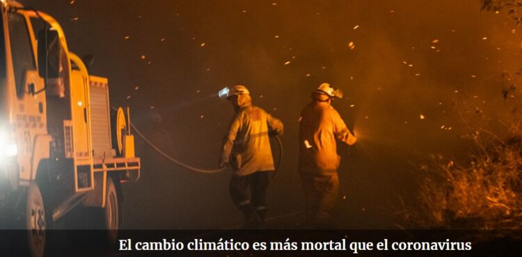 El cambio climático es más mortal que el coronavirus