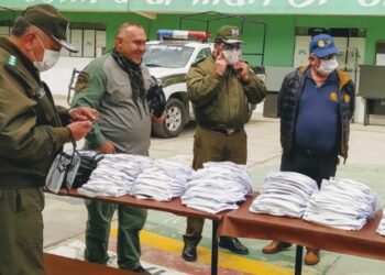 Donan 1.500 “máscaras faciales” para la protección de policías, militares, médicos y distribuidores