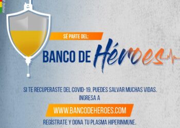 BCP propone plataforma para donar plasma hiperinmune