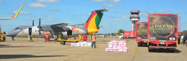 Beni recibe 20 toneladas de alimentos de CBN y antes entregó apoyo a 3 municipios de Potosí