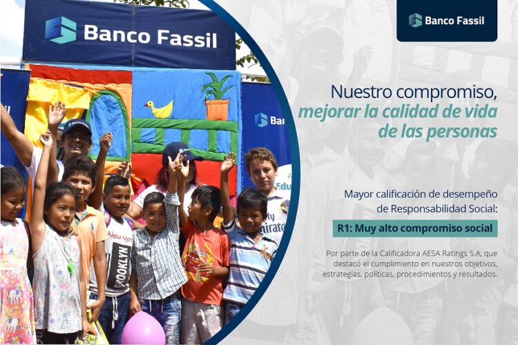 Banco Fassil demostró “muy alto compromiso social” en RSE