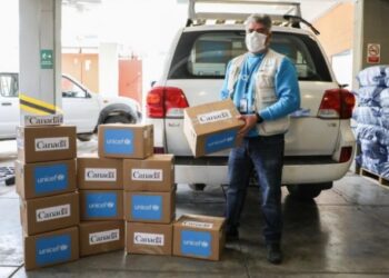 UNICEF y Gobierno de Canadá donan 5.000 pruebas PCR para detectar el COVID-19