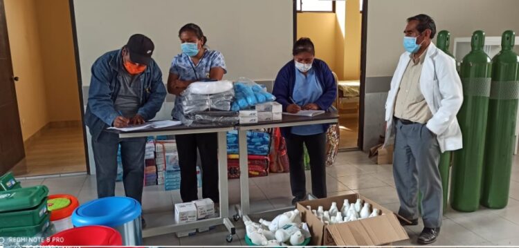 Hidroeléctrica Boliviana equipa Centro de Aislamiento para pacientes de Covid-19 en Yanacachi