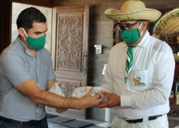 CBN apoya con 17.000 materiales de bioseguridad a restaurantes