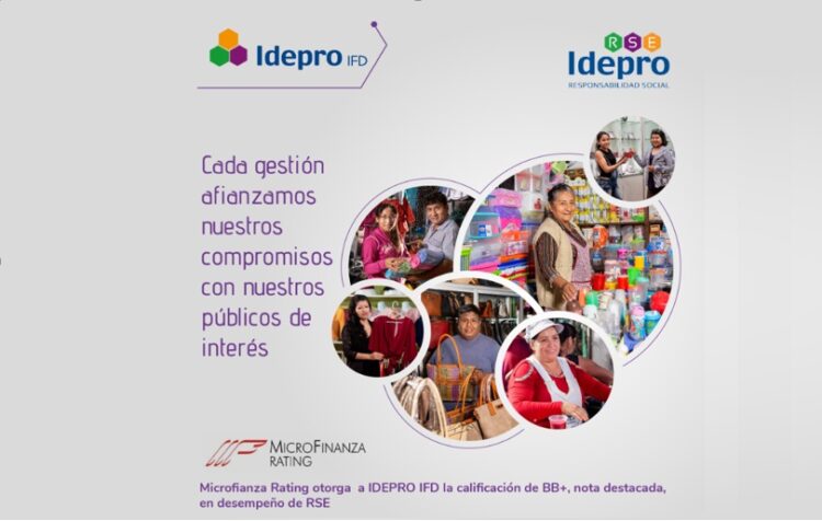 IDEPRO IFD recibe calificación destacada en RSE