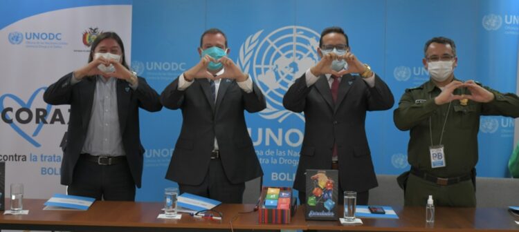 Campaña «Corazón Azul» arranca con capacitaciones y videos de sensibilización contra la trata y tráfico