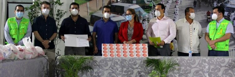 CBN dona 6 toneladas más de alimentos a las familias en situación vulnerable