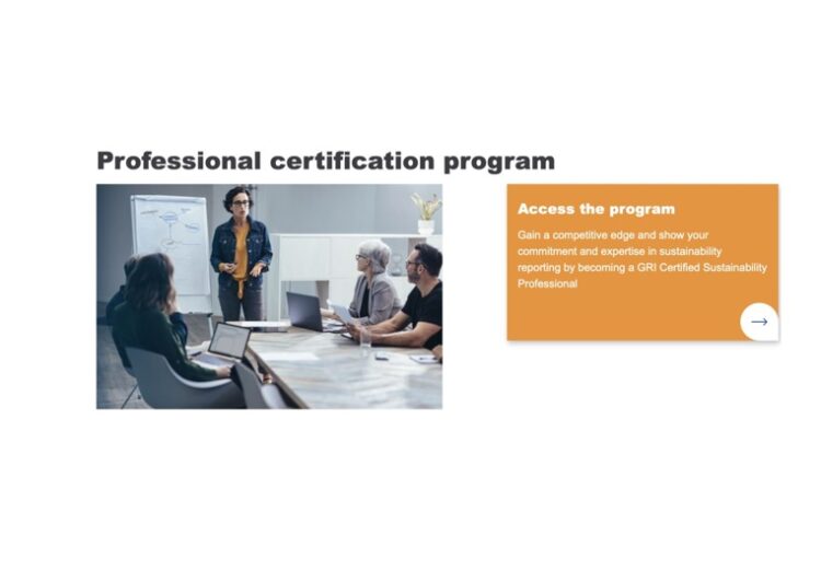 GRI Ademy : Certificación para profesionales en Sostenibilidad
