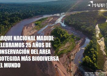 MADIDI celebra 25 años de conservación del área protegida más biodiversa del mundo