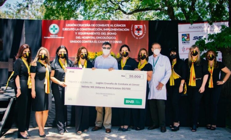 BNB apoya la construcción de DOMO hospitalario para pacientes con cáncer y COVID-19