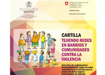 Ministerio de Justicia y Cooperación Suiza presentan Guía que promueve Redes comunitarias y barriales para erradicar la violencia contra las mujeres