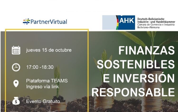 Conversatorio: Finanzas Sostenibles e Inversión Responsable