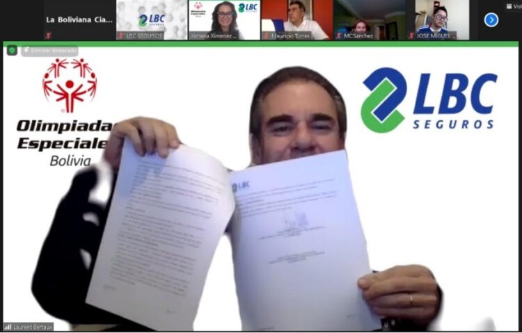 La Boliviana CiaCruz y Olimpiadas Especiales Bolivia suscriben convenio que permitirá apoyar a deportistas con discapacidad