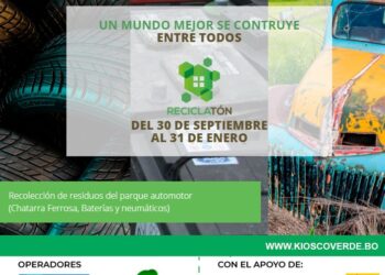Arranca RECICLATÓN: Recolección de residuos del parque automotor