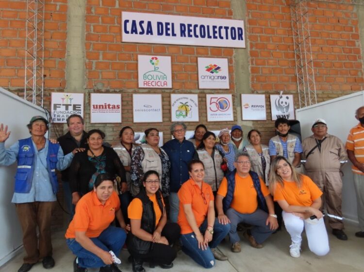 La “Casa del Recolector” abre para impulsar la innovación en negocios de reciclaje verdes e  inclusivos