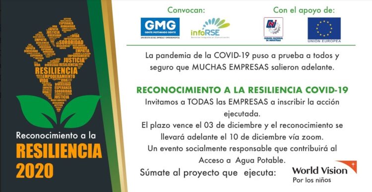 infoRSE y Gente Motivando Gente reconocerán a las empresas que fueron más RESILIENTES durante la pandemia en 2020