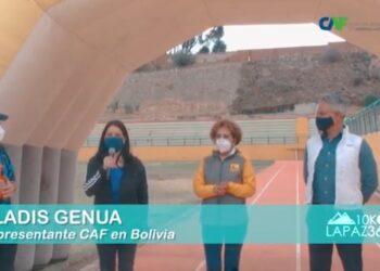 CAF llevó adelante «Unidos en Movimiento La Paz 3600», un circuíto de actividad física