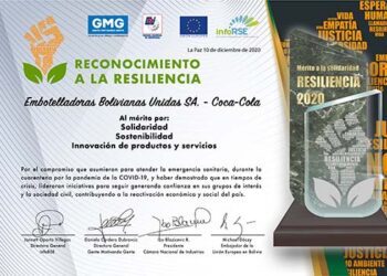Embol Coca-Cola recibe RECONOCIMIENTO A LA RESILIENCIA 2020 ¿Cuáles fueron sus acciones resilientes?