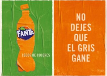 Para desterrar los días grises, Fanta se vuelve Loca de colores