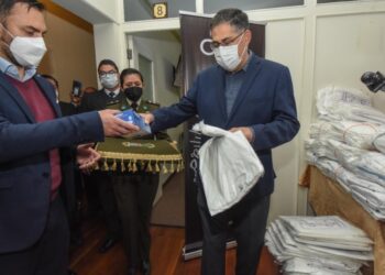 CBN donó más de 20,500 ítems de bioseguridad para beneficiar a personal que trabaja en primera línea de la Policía, el municipio de Santa Cruz y el departamento de Oruro. 