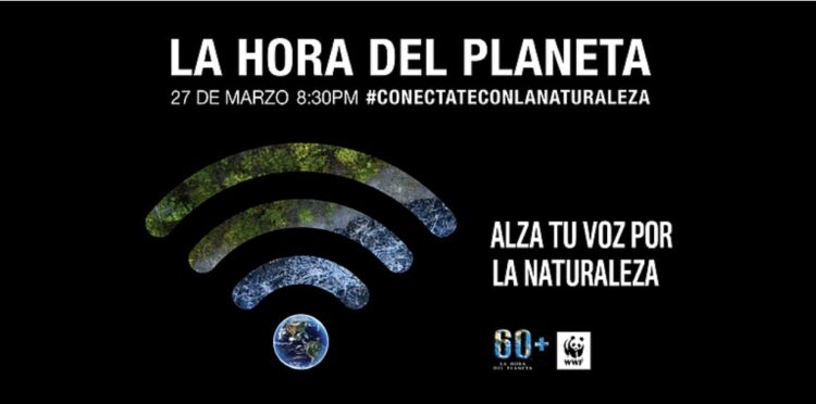 Sábado 27 de marzo: La Hora del Planeta 2021 se llevará a acabo de forma virtual.