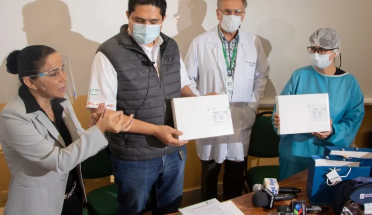 Nacional Seguros dona al Hospital Oncológico 60 puertos para tratamiento de niños con cáncer