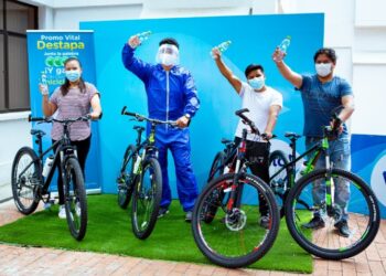 La campaña movernos sustentables de la «Promo Vital» entregó las primeras 22 bicicletas