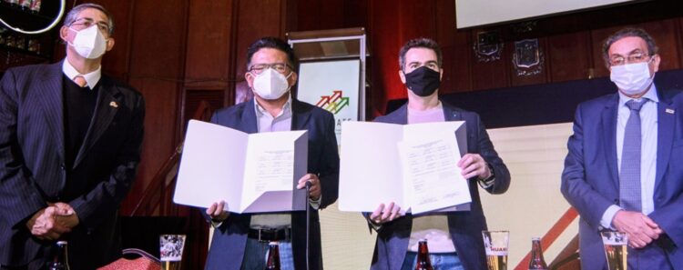 CBN y el SEDEM firman intención de compra de envases de vidrio por Bs. 169 millones