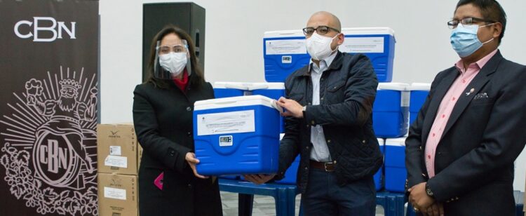 CBN continúa con su apoyo a la campaña de vacunación contra el COVID-19 con la donación de 40 conservadores de frío al Sedes Cochabamba
