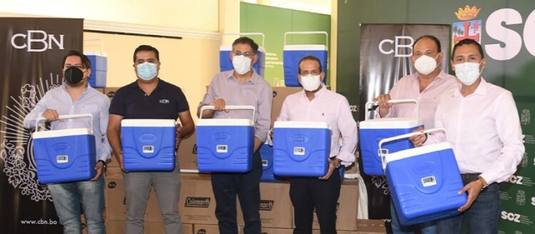 CBN continúa con su apoyo a la campaña de vacunación contra el COVID-19 con la donación de 440 conservadores para mantener la cadena de frío