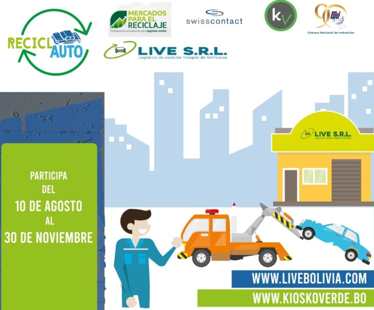 Kiosco Verde de la CNI lanza la Campaña RECICLATÓN: ReciclAuto